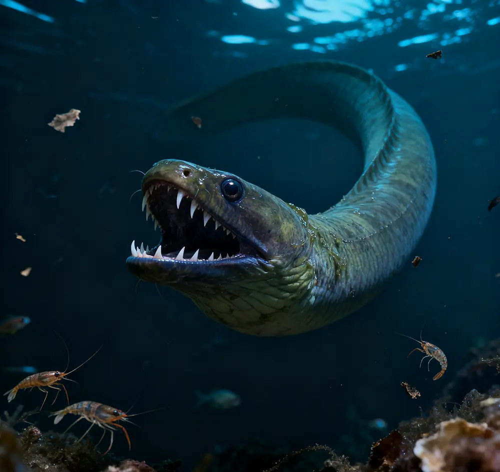 Deep-sea Eels | Eels—Muraenidae: The Secret Predators of the Abyss